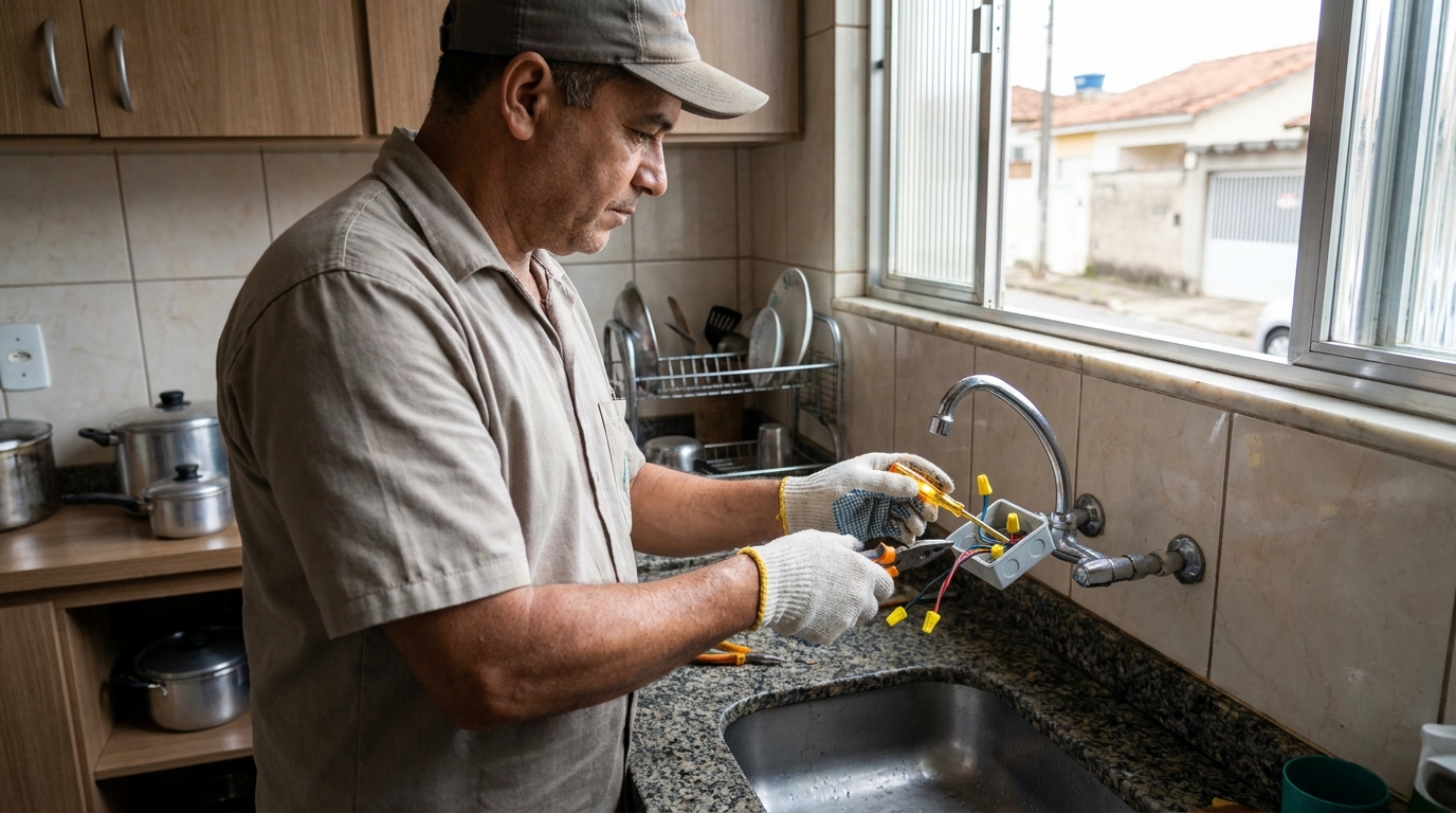 Adequação de Ponto Elétrico em Florianópolis‑SC