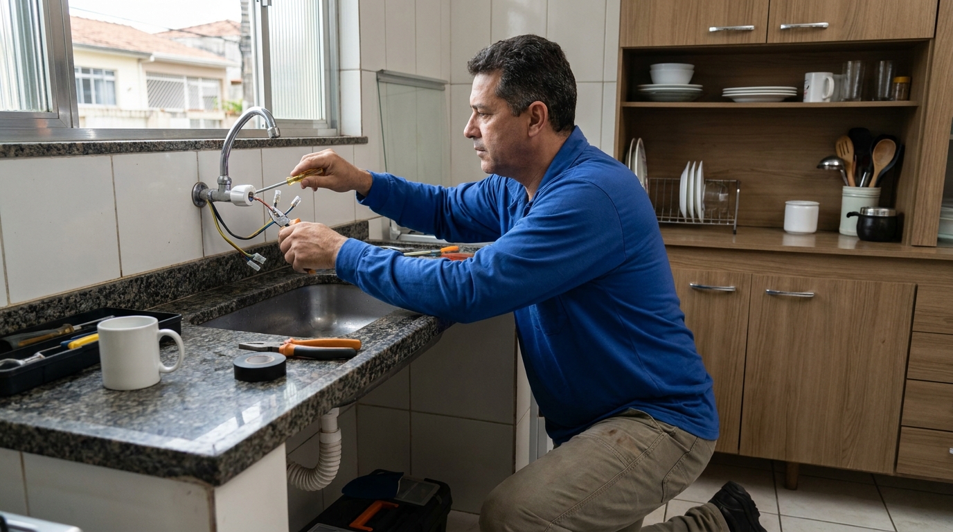 Reparo em Torneira Elétrica em Florianópolis‑SC